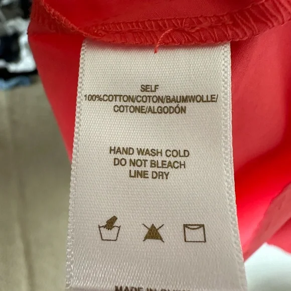 Anthropologie Coral Shirt Dress - Picture 8 of 8